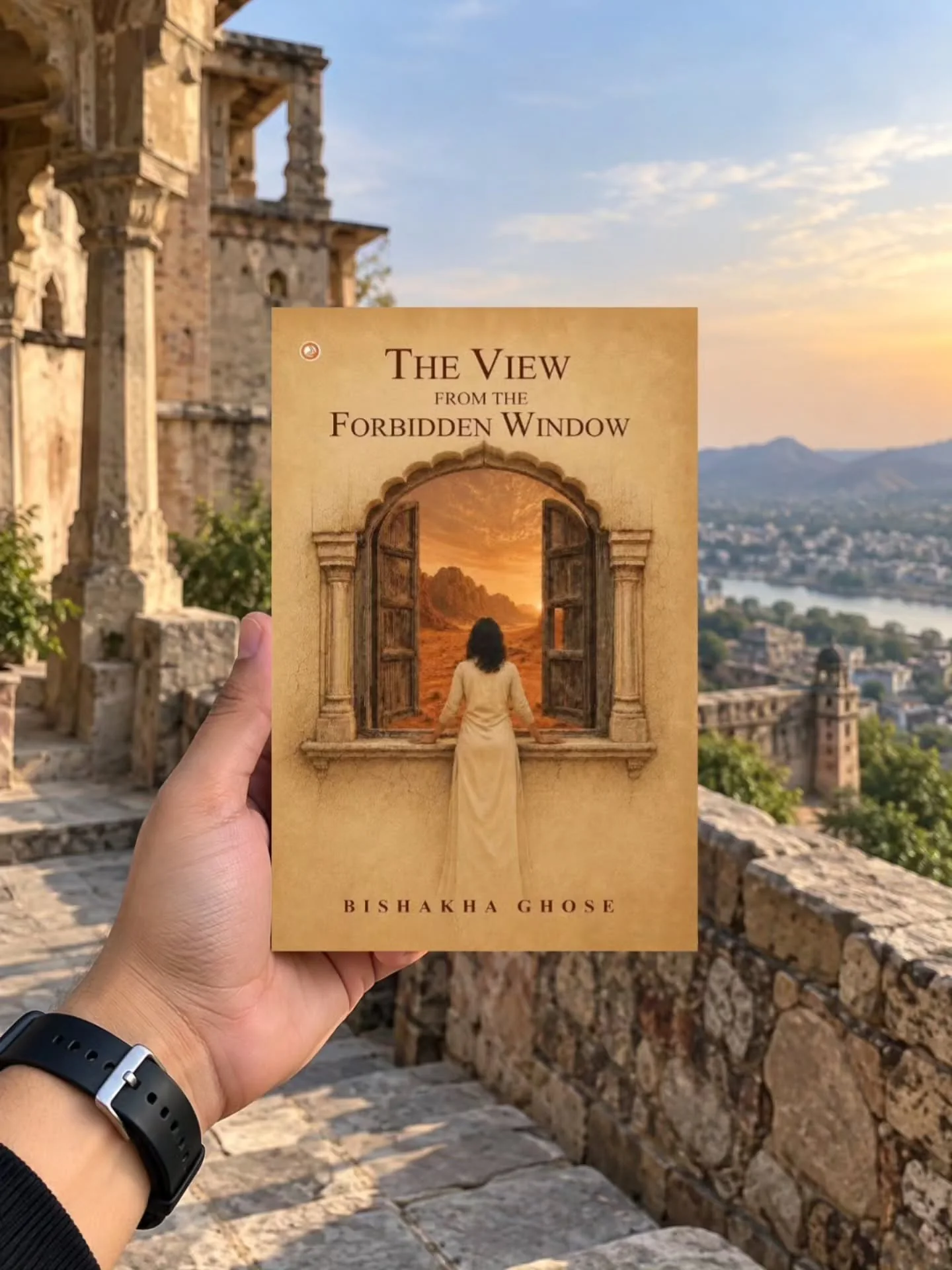 Instagram post by @officialtanishq reviewing The View From The Forbidden Window